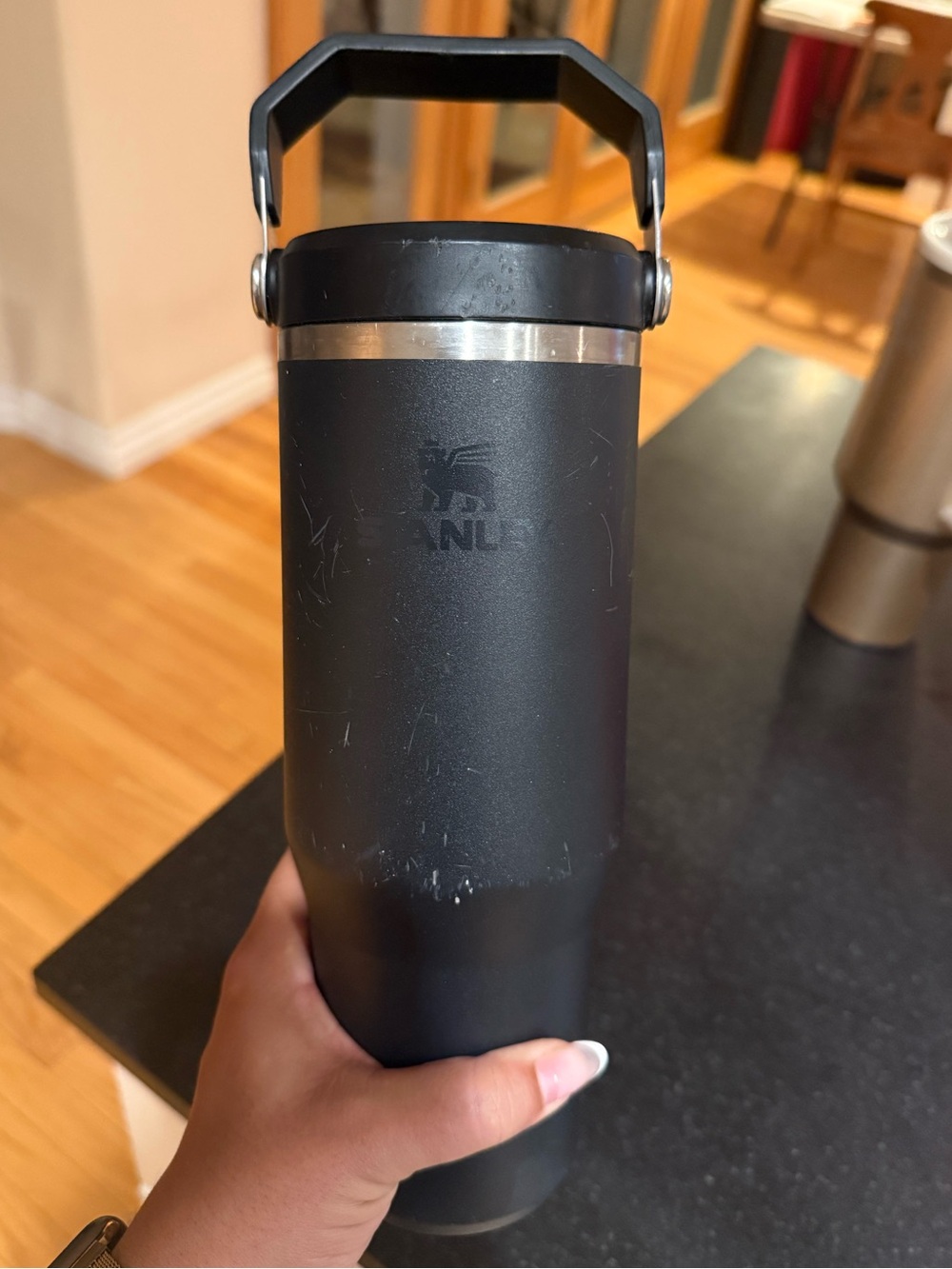 Stanley Black Stainless Steel Travel Tumbler
